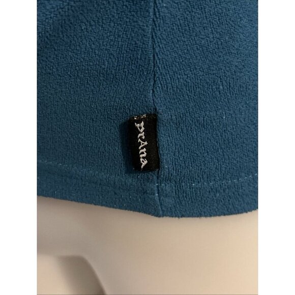 Prana Breathe Ruby Long-Sleeve Fleece V-Neck Pullover Sweatshirt Women's Large - Picture 6 of 10